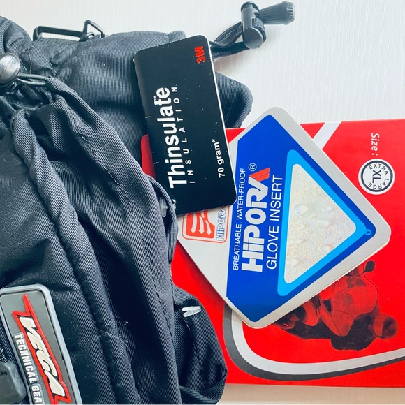 VEGA Technical Gear Black Snow Mobile Mitten Size XL NWT - Picture 8 of 11